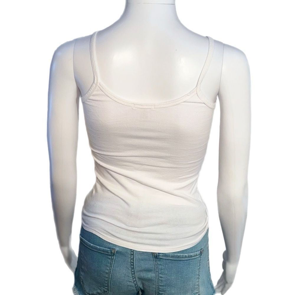 Bozzolo Layering Cami - White (S) - Picture 6 of 11